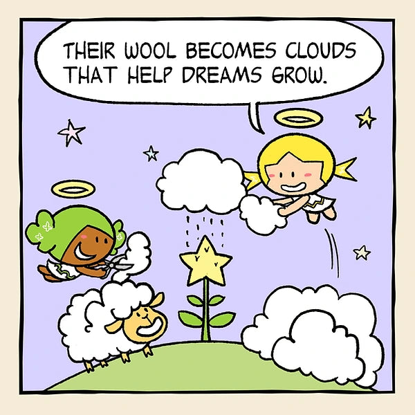 Dream Sheep Keychain Plush - Image 4